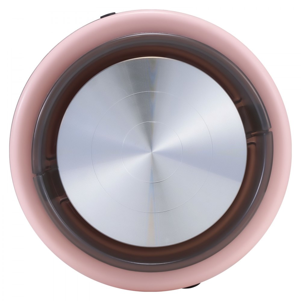 VEVOR Mini Torno de Cerámica, Plato Giratorio de 158 mm Rotación Hacia Adelante/Atrás Velocidad Ajustable, Torno de Arcilla Redondo Eléctrico con Herramientas para Moldear Arcilla para Niños, Rosa