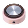 VEVOR Mini Torno de Cerámica, Plato Giratorio de 158 mm Rotación Hacia Adelante/Atrás Velocidad Ajustable, Torno de Arcilla Redondo Eléctrico con Herramientas para Moldear Arcilla para Niños, Rosa