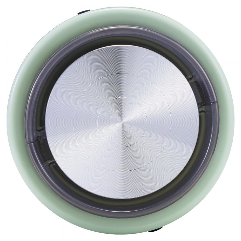 VEVOR Mini Torno de Cerámica, Plato Giratorio de 158 mm Rotación Hacia Adelante/Atrás Velocidad Ajustable, Torno de Arcilla Redondo Eléctrico con Herramientas para Moldear Arcilla para Niños, Verde