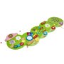 VEVOR Tablero Montessori de Pared de Oruga para Niños Pequeños 3 a 12 Años, Panel Sensorial con 12 Juegos Interactivos de MDF para Guardería Aula Motricidad Fina Sala de Juegos Infantil y Juego Diario