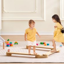 VEVOR 3 PCS de Vigas de Equilibrio con Diseño de Superficie Lisa para Niños