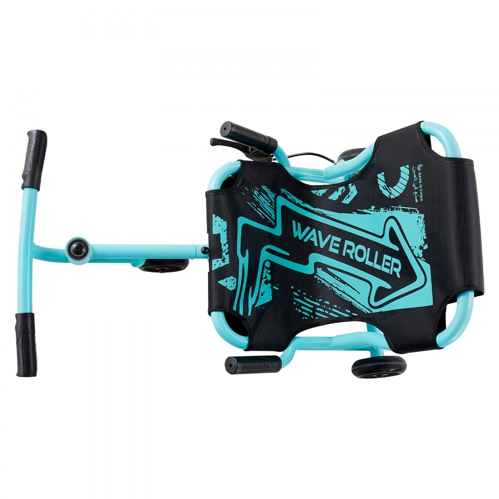 VEVOR Patinete Infantil 68 kg con Freno de Mano Ruedas de PU y Luces LED, con Barra Ajustable en 3 Posiciones, Propulsión por Movimiento de Piernas y Cuadro de Acero para Niños de 4 Años en Adelante