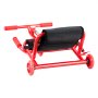 VEVOR Patinete de Pedales de 960x440x285 mm Carga de 60 kg Patinete de Deriva Menear Movimiento de Pies en Zigzag para Superficies Duras en Interiores y Exteriores, para Niños de 4 Años y Mayor, Rojo