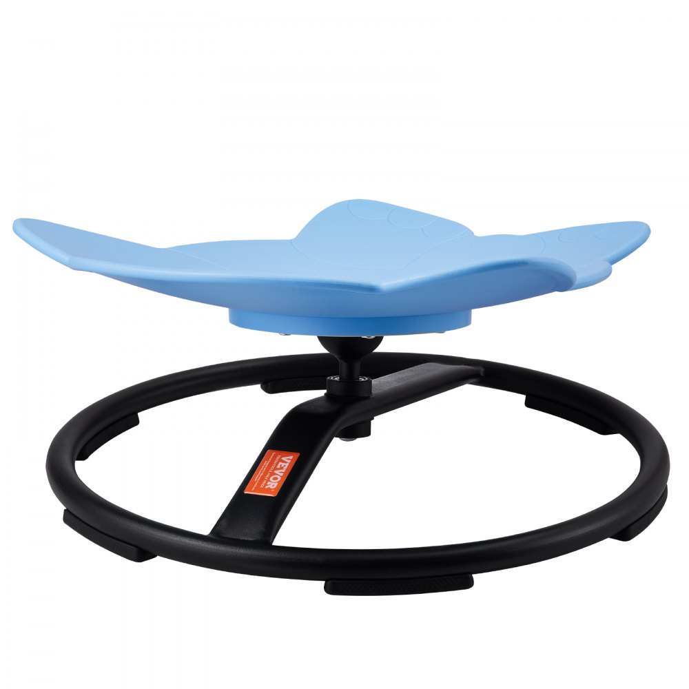 VEVOR Silla Giratoria de 360° para Niños con Forma de Elefante, Capacidad de 100 kg, Silla Sensorial con Base de Metal Antideslizante para Niños Autistas para la Coordinación, el Equilibrio, Azul