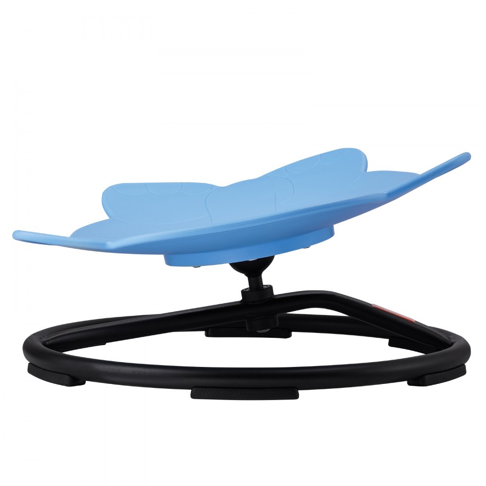 VEVOR Silla Giratoria de 360° para Niños con Forma de Elefante, Capacidad de 100 kg, Silla Sensorial con Base de Metal Antideslizante para Niños Autistas para la Coordinación, el Equilibrio, Azul