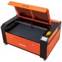 VEVOR Grabadora Láser CO2 130W, Área de Trabajo 1400 x 900 mm, Máquina de Grabado Láser con Asistencia de Aire de Paso de 2 Vías Velocidad de 1200 mm/s, para Bricolaje en Madera Acrílico Cuero