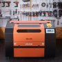 VEVOR 60W CO2 Laser Engraver, 600 x 400 mm, CO2 Laser Engraver Cutter Machine with 4 Way Pass Air Assist, Engraving Cutting Machine, Compatible with LightBurn CorelDRAW RDWorks, for Wood Acrylic Glass