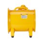 VEVOR Construction Fan 550W AC Motor Construction Blower 2850 RPM Construction Fan Blower 1179 L/s (2500 CFM) Axial Fan 3 m Power Cable Axial Blower 75 dB Noise Level Industrial Fan IP44