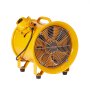 VEVOR Construction Fan 550W AC Motor Construction Blower 2850 RPM Construction Fan Blower 1179 L/s (2500 CFM) Axial Fan 3 m Power Cable Axial Blower 75 dB Noise Level Industrial Fan IP44