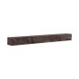 VEVOR Mantelpiece, 183.9 x 20.3 x 12.7 cm, Load capacity 22.7 kg, Natural wood mantelpiece for above the fireplace, floating farmhouse wall-mounted shelf, handcrafted mantelpiece as wall decoration, Light Brown
