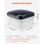 VEVOR Ventilador de Ventilación para RV, Potente Ventilador Reversible de 10 Velocidades con Control Remoto, Cubierta de Lluvia Incorporada, Tapa Superior Eléctrica, Aspa 30,5 cm, 22 W, Blanco