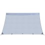 VEVOR RV Awning Sun Shade Screen, 2 x 3.3 m Polyester Mesh Sun Shading Screen (Fits 3.5 m Awnings), Double-Stitched Breathable Sunscreen for RVs Travel and Outdoor Camping