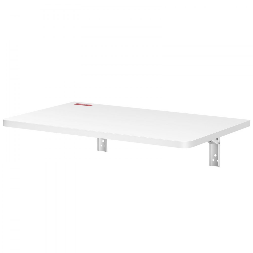 VEVOR Mesa Plegable de Pared 60x39,7x15 cm Escritorio Plegable de Pared Hecho de Tablero de Partículas Mesa Abatible Carga 45kg Instalación Fácil para Espacios Limitados Cocina Comedor Dormitorio Loft
