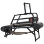 VEVOR Cinta de Correr para Perros Medianos Grandes sin Motor 190 x 56 x 145 cm, Soporte 199,58 kg, Máquina de Ejercicio Interior Perros, Altura de Inclinación de 15 cm, con Rampa Ajustable y Ruedas