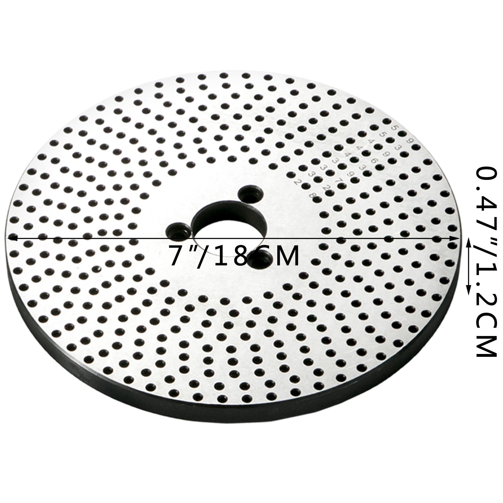 Placa Divisoria Placa Indexadora Dp-2 180mm Para Mesas Giratorias Hv-8/10/12/14