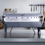 VEVOR Box and Pan Brake, 610 mm Sheet Metal Bending Brake,16-Gauge Mild Steel Capacity, 0-135 Degree Adjustable, Metal Bender Machine with 5 Fingers, Heavy-Duty Aluminum Folder for Precise Bending