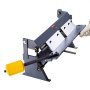 VEVOR Box and Pan Brake, 610 mm Sheet Metal Bending Brake,16-Gauge Mild Steel Capacity, 0-135 Degree Adjustable, Metal Bender Machine with 5 Fingers, Heavy-Duty Aluminum Folder for Precise Bending