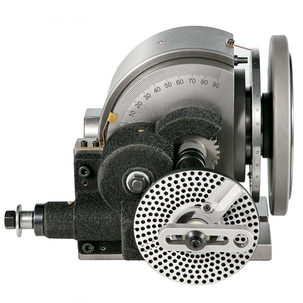 Cabezal Divisor Universal Bs-2 ø200mm Para Fresado Y Esmerilado 3 Mordazas