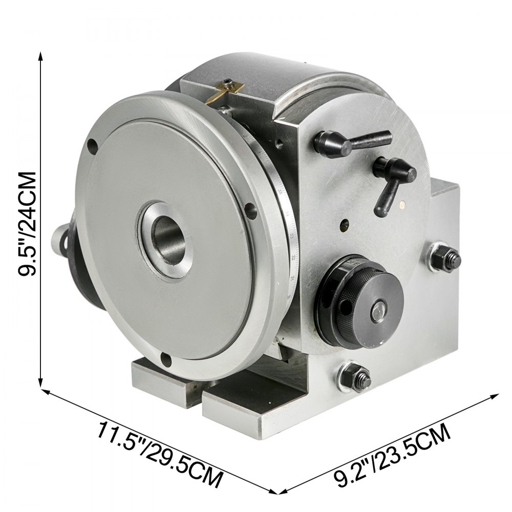 Cabezal Divisor Universal Bs-2 ø200mm Para Fresado Y Esmerilado 3 Mordazas