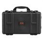 VEVOR Estuche rígido resistente a la intemperie, estuche protector resistente con espuma precortada, ruedas y asas retráctiles para viajes, caza, uso militar, táctico, estuche impermeable IP67 para cámaras (55x34x24 cm)