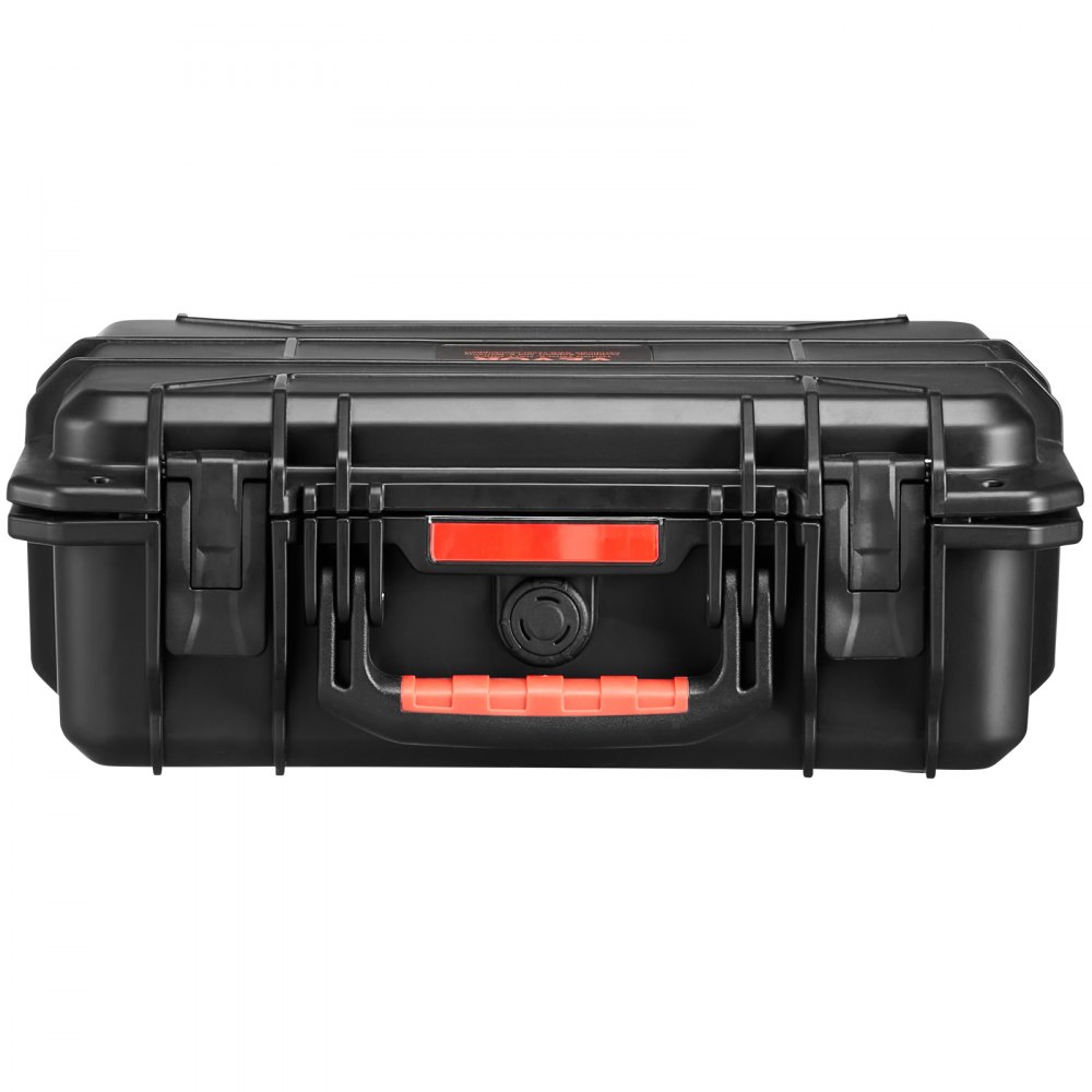 VEVOR Estuche rígido resistente a la intemperie, estuche protector resistente con espuma precortada y asas retráctiles para viajes, caza, uso militar, táctico, estuche impermeable IP67 para cámaras (40 x 32 x 16,6)