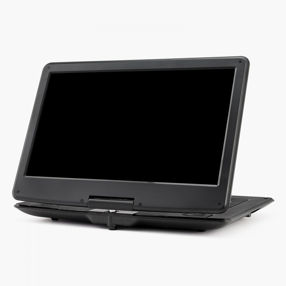 VEVOR Reproductor de DVD Portátil con Pantalla Giratoria de 396 mm, Reproductor de DVD de Viaje con Altavoces Duales, Compatible con Sincronización de TV/USB/Tarjeta SD/CD/DVD, Cargador de Coche