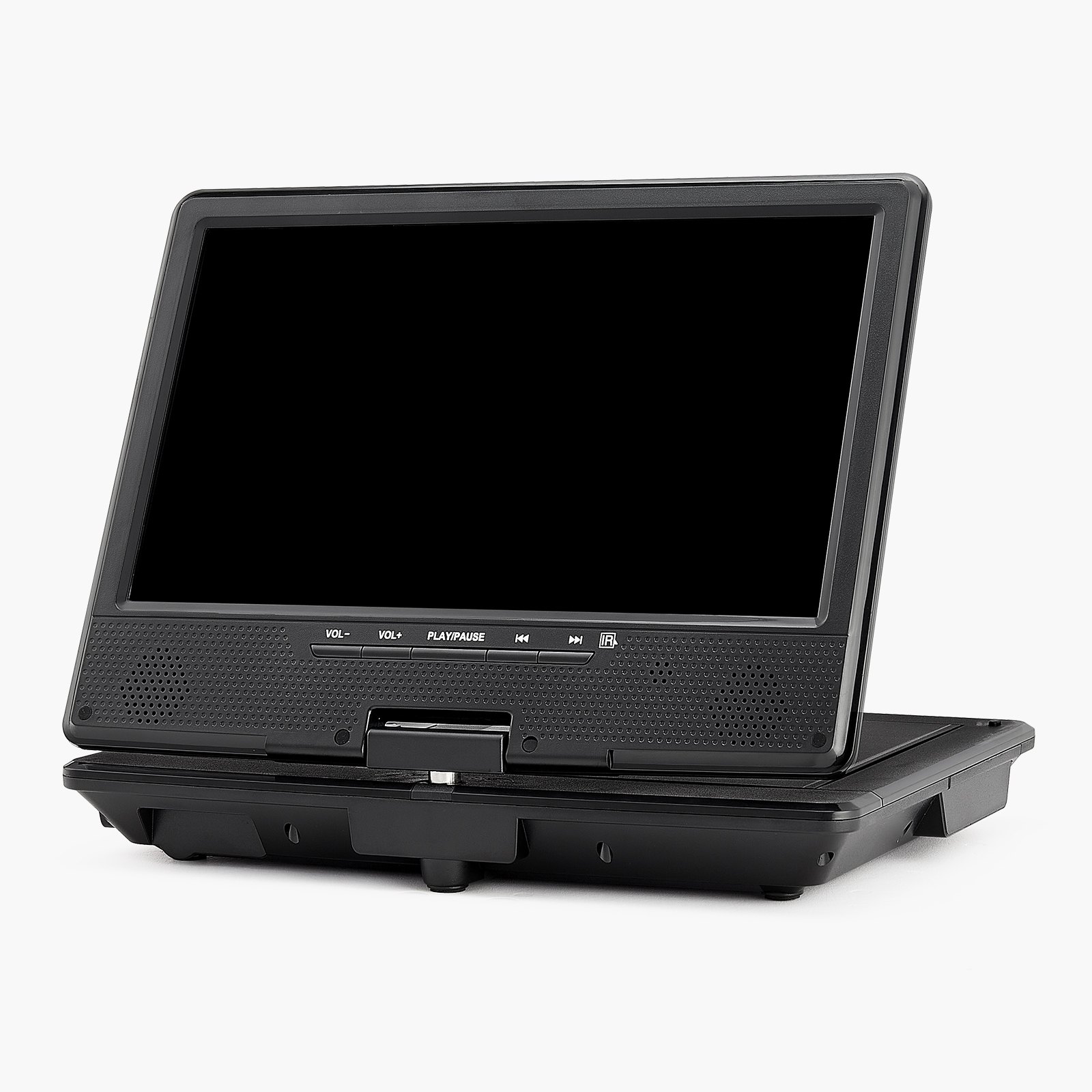 VEVOR Reproductor de DVD Portátil con Pantalla Giratoria de 228 mm, Reproductor de DVD de Viaje con Altavoces Duales, Compatible con Sincronización de TV/USB/Tarjeta SD/CD/DVD, Cargador de Coche