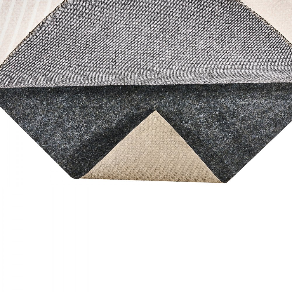 VEVOR Alfombra Antideslizante Protector de Suelo Cojín 244 x 306 cm 6 mm de Espesor, Doble Superficie Fieltro Poliéster Látex, Gris, Cobertura de 7-8 ㎡ Protección del Suelo para Dormitorio, Comedor
