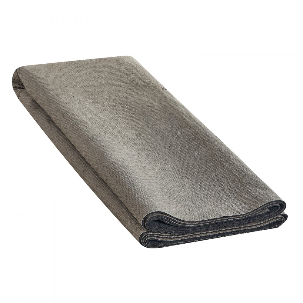 VEVOR Alfombra Antideslizante Protector de Suelo Cojín 244 x 306 cm 6 mm de Espesor, Doble Superficie Fieltro Poliéster Látex, Gris, Cobertura de 7-8 ㎡ Protección del Suelo para Dormitorio, Comedor