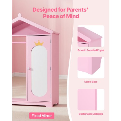 Armario Plegable Para Ropa De Muñecas De 17 Cm – Organizador De PP Con Compartimentos, Ideal Para Dormitorios Y Estanterías, Protege Del Polvo