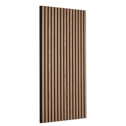 Panneaux Acoustiques VEVOR 4 Pièces - 1200x600x21 Mm - Chêne Clair - Isolation Phonique - Neuf