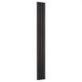 VEVOR Acoustic Panels, Acoustic Panels, 2400 x 200 mm, MDF Accent Wood Wall Panels for Modern Interior Wall Decoration, Artificial Wood Wall Panels for Noise Reduction, Black Oak, Set of 4