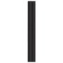 VEVOR Acoustic Panels, Acoustic Panels, 2400 x 200 mm, MDF Accent Wood Wall Panels for Modern Interior Wall Decoration, Artificial Wood Wall Panels for Noise Reduction, Black Oak, Set of 4
