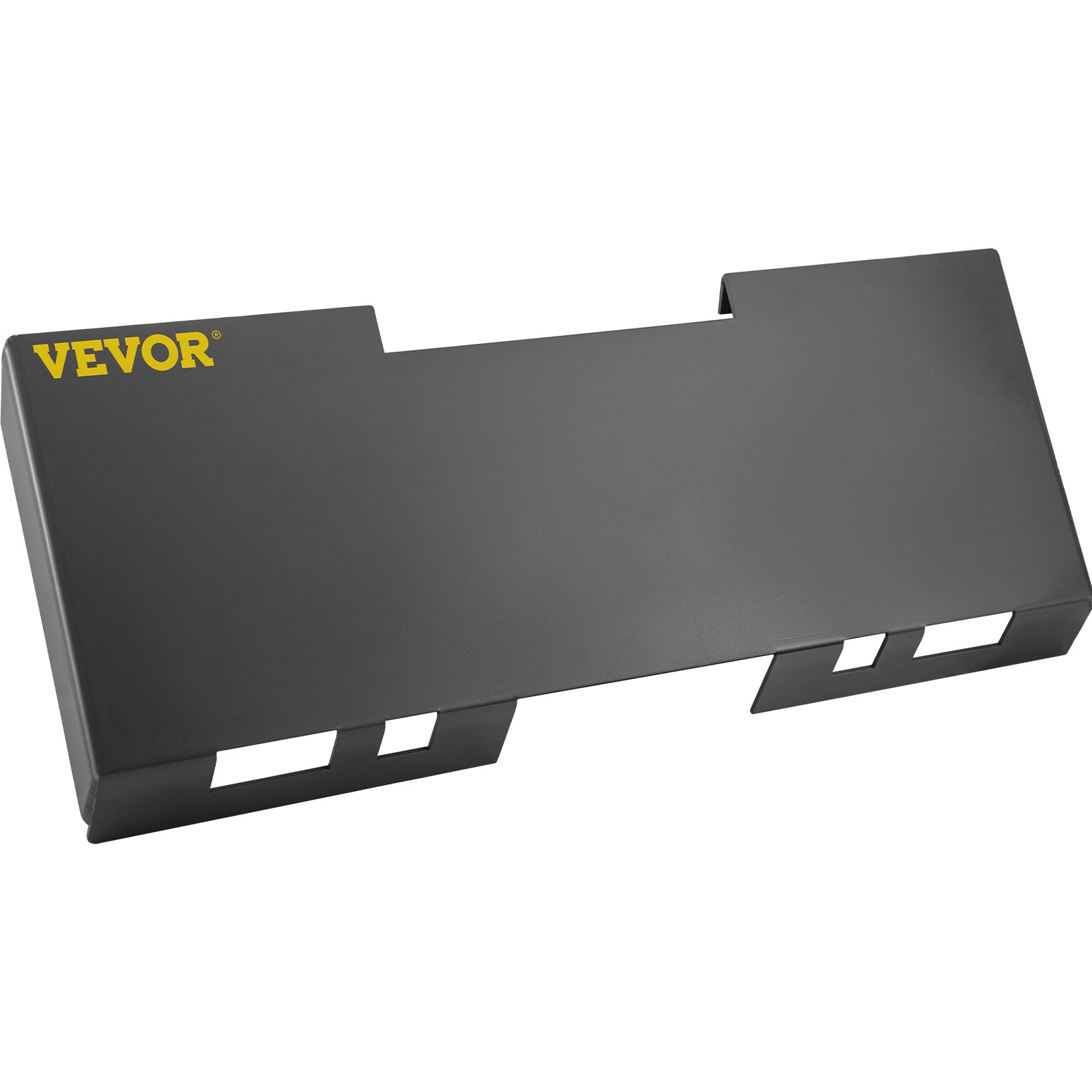 VEVOR Placa de montaje universal para cargador de dirección deslizante de 1/8" accesorio de placa para cargador de dirección deslizante capacidad de 3000 libras perno en diferentes accesorios