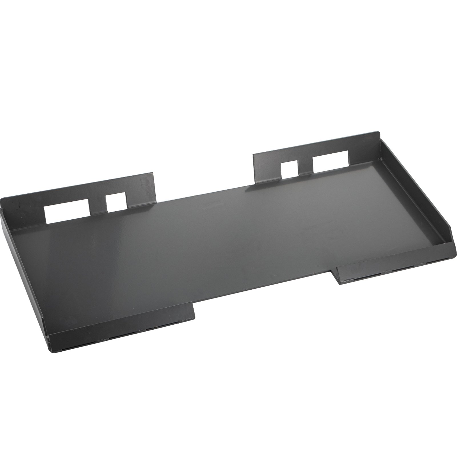 VEVOR Placa de montaje universal para cargador de dirección deslizante de 1/8" accesorio de placa para cargador de dirección deslizante capacidad de 3000 libras perno en diferentes accesorios