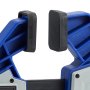 VEVOR Bar Clamps for Woodworking, 2-Pack 60.96 cm One-Handed Clamp/Spreader, Quick-Grip F-Clamp with 154 kg Load Limit, Premium Plastic and Carbon Steel, for Woodworking Metal working, Blue + Black