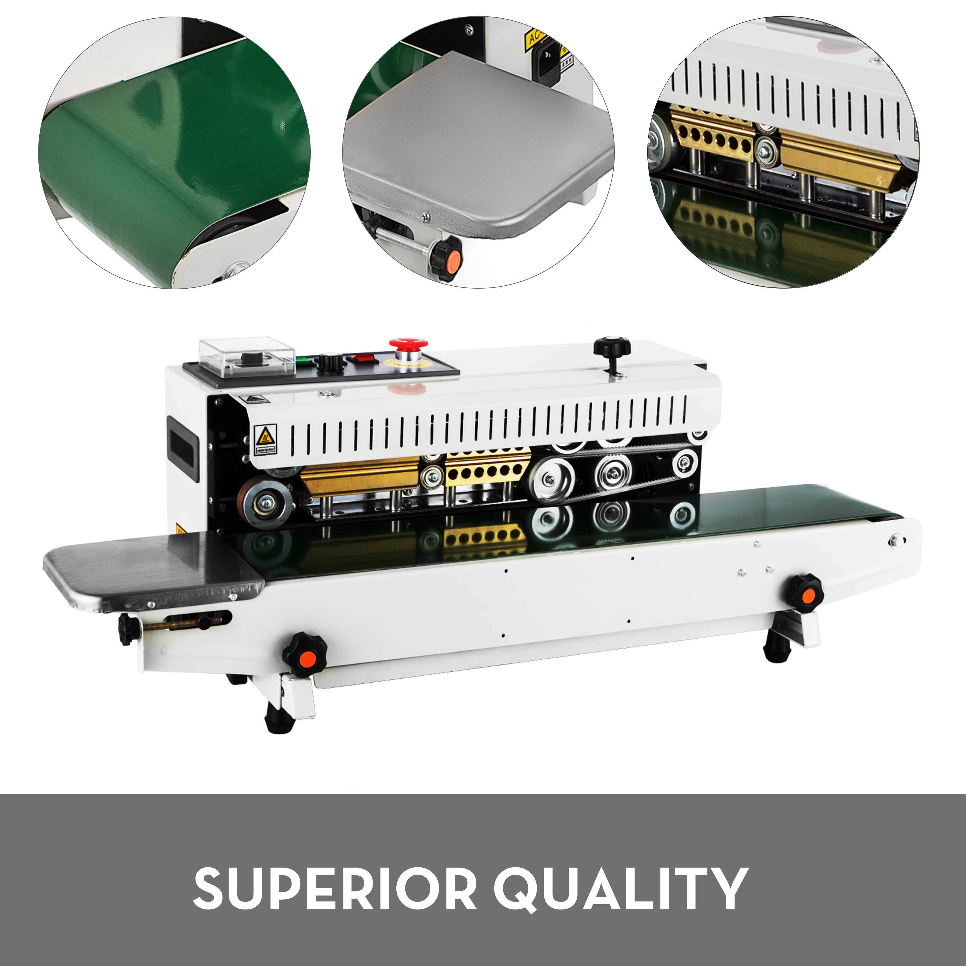 Fr770 Continuous Horizontal Sealing Machine 0-16 M/min Packing Plastic 500w