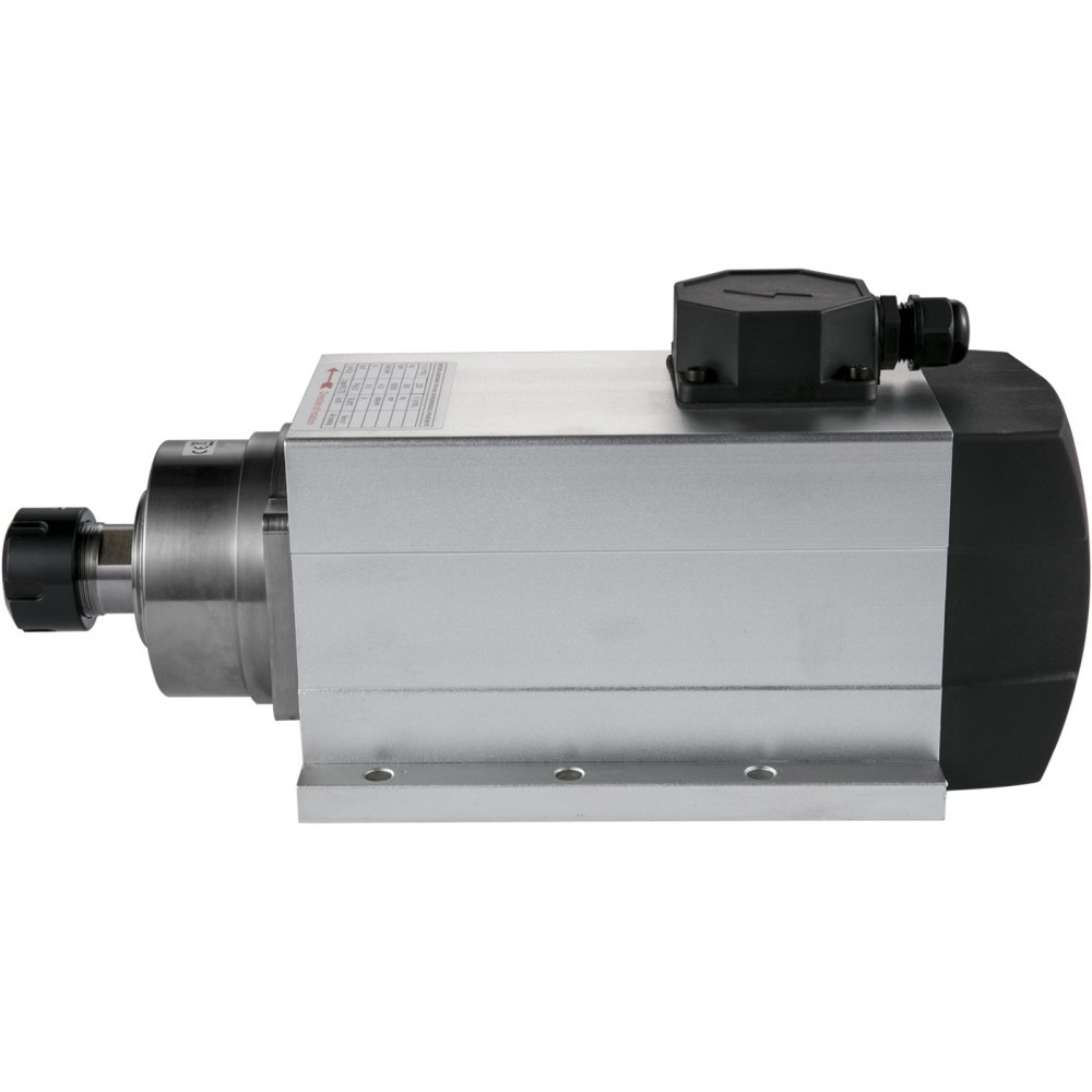 Vevor Motor De Husillo Refrigerado Por Aire Motor De Husillo Cnc 4,5 Kw Er25