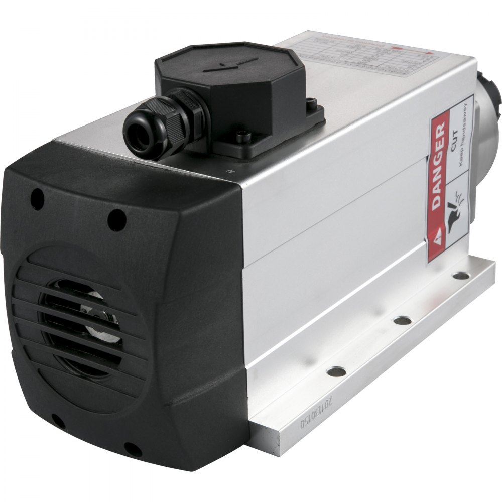 Vevor Motor De Husillo Refrigerado Por Aire Motor De Husillo Cnc 4,5 Kw Er25