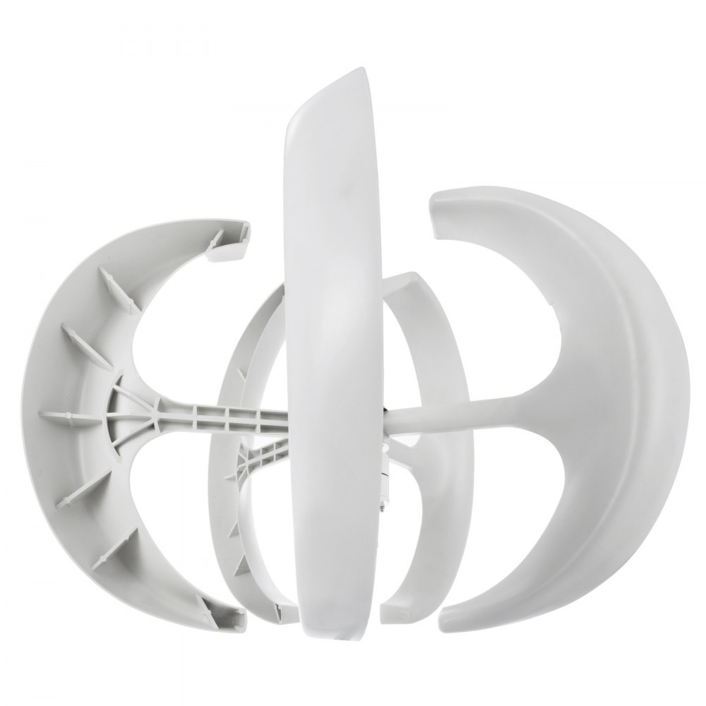 Generador De Turbina Eólica 400w Dc 12v Aerogenerador De 5 Palas De Viento