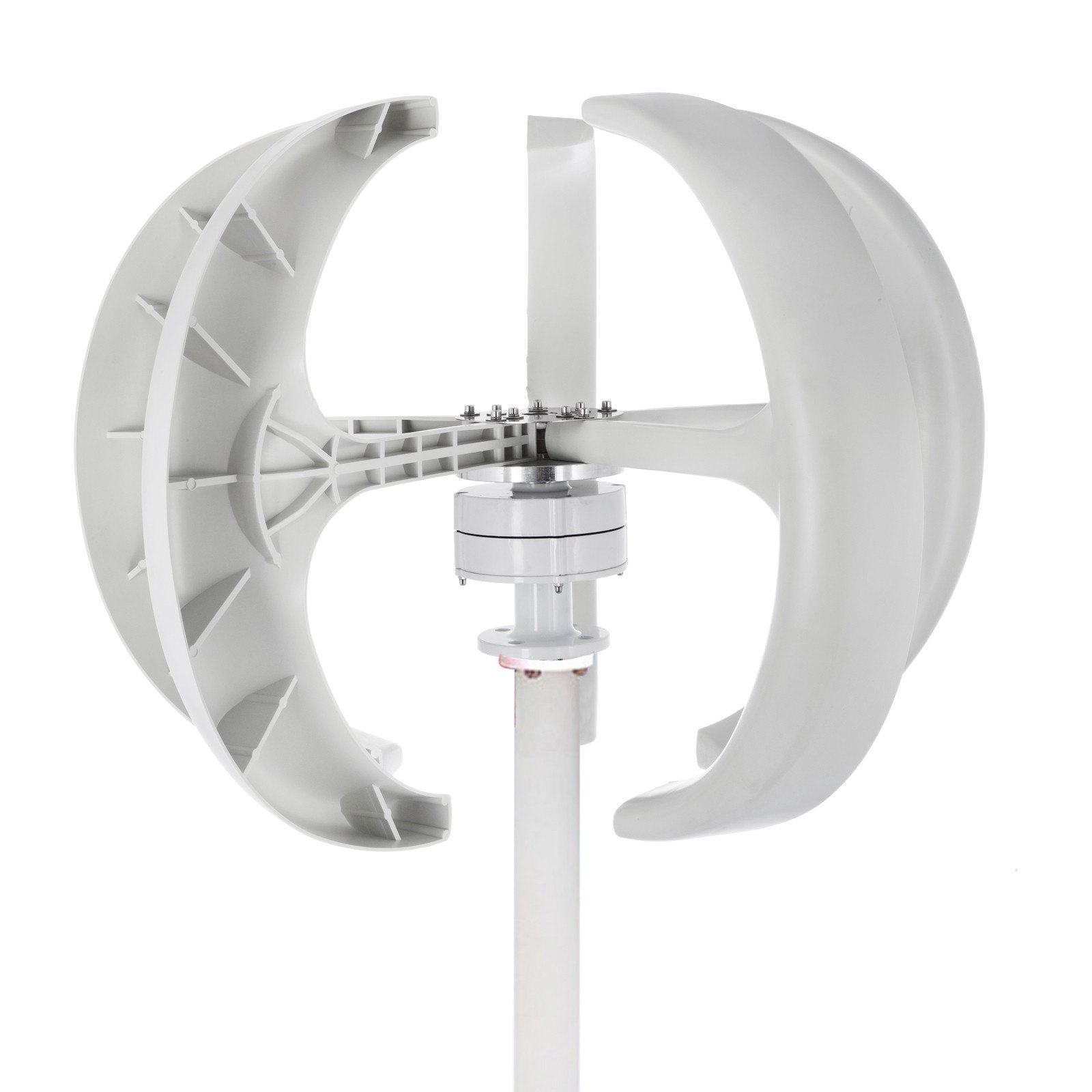 Generador De Turbina Eólica 400w Dc 12v Aerogenerador De 5 Palas De Viento