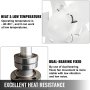 VEVOR Generador de Viento Generador Eolico Turbina Eólica Generador de Turbina de Viento 500 W 12 V Turbina de Viento Ajustable con 5 Palas Velocidad