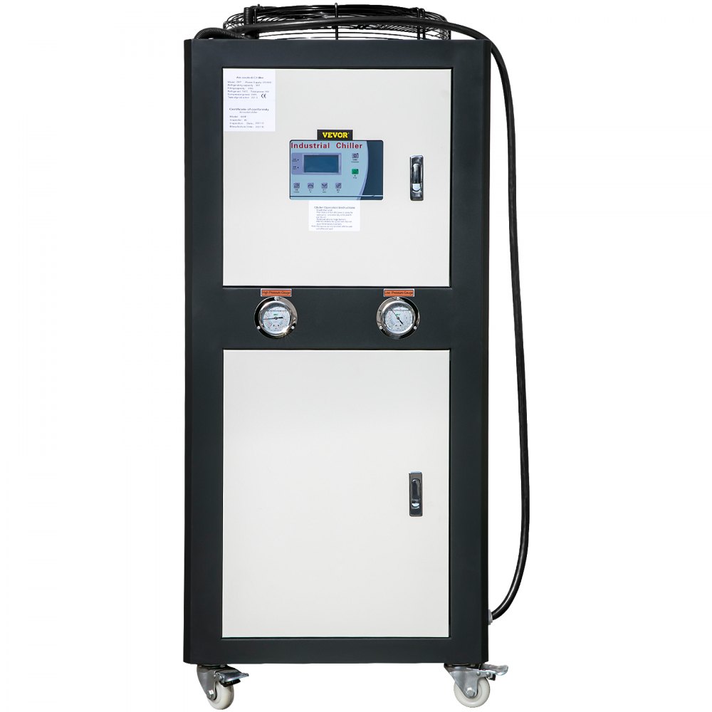 Enfriador Refrigerado Por Aire Enfriador De Agua Industrial 5-35℃ Compresor 6hp