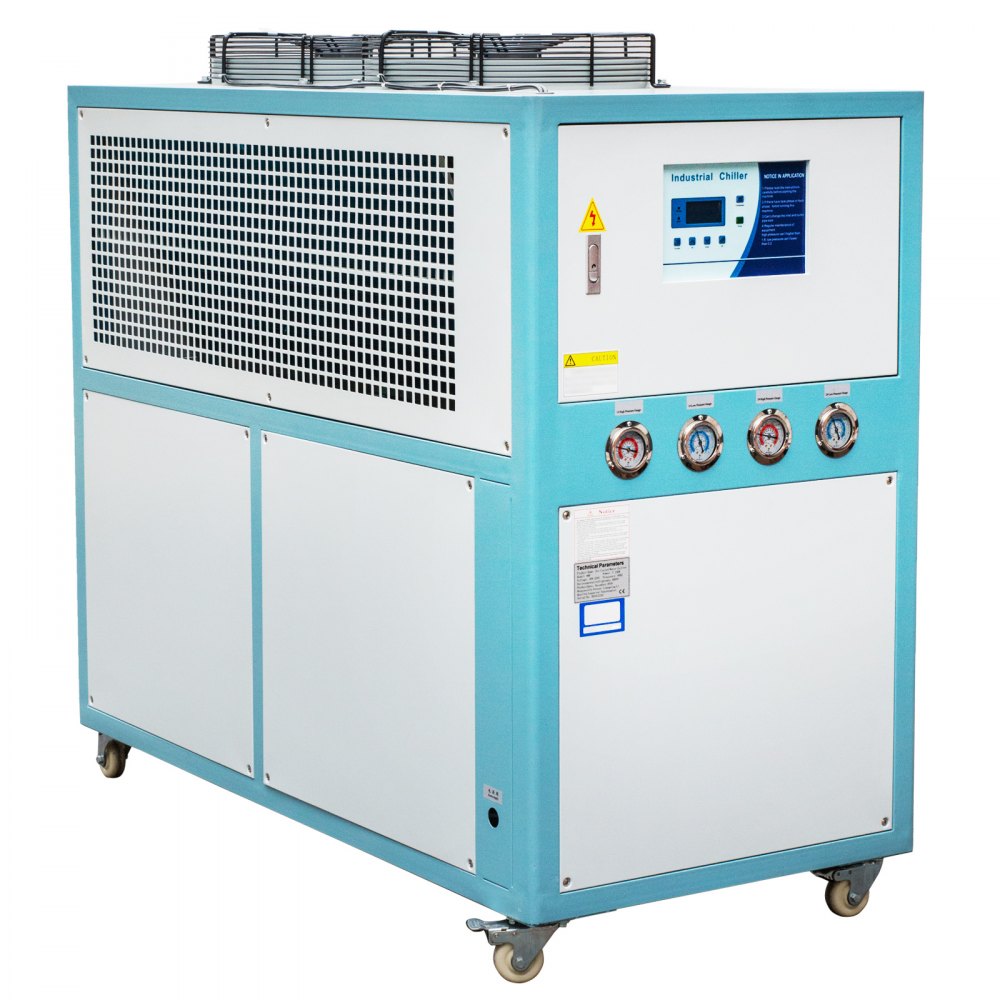 Enfriador De Agua 8t Enfriador Refrigerado Por Aire Compresor Vórtex 8hp