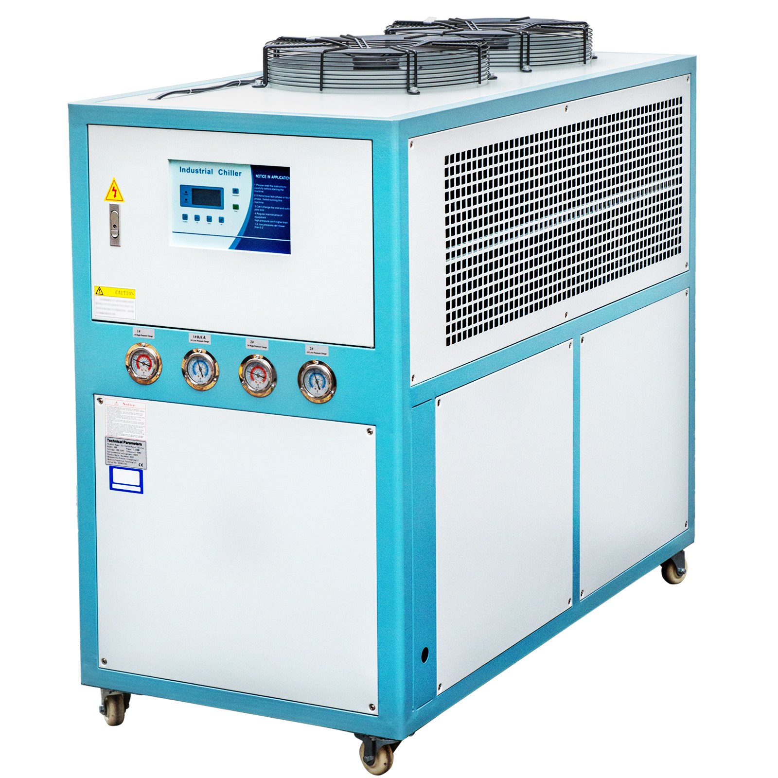 Enfriador De Agua 8t Enfriador Refrigerado Por Aire Compresor Vórtex 8hp