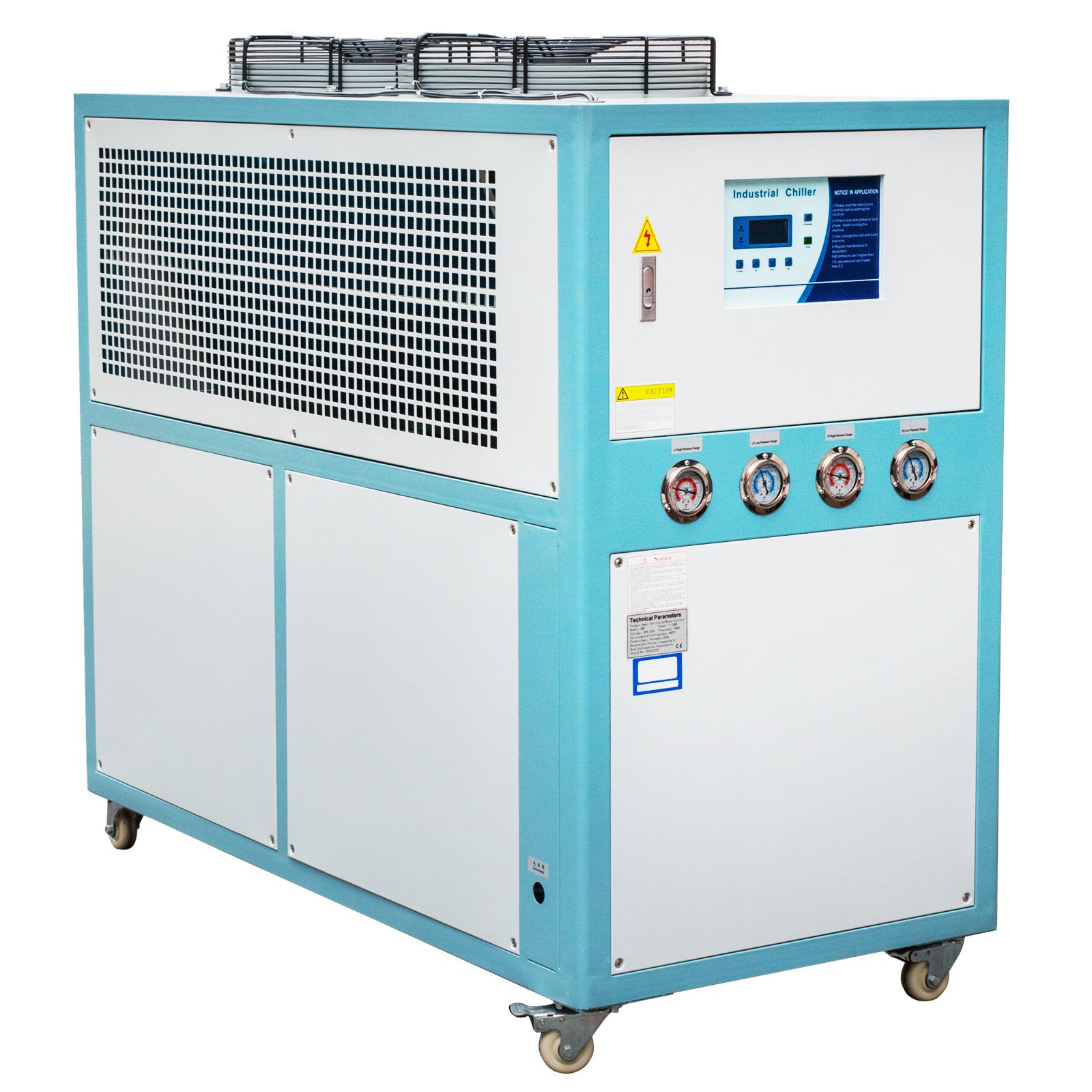 Enfriador De Agua 8t Enfriador Refrigerado Por Aire Compresor Vórtex 8hp