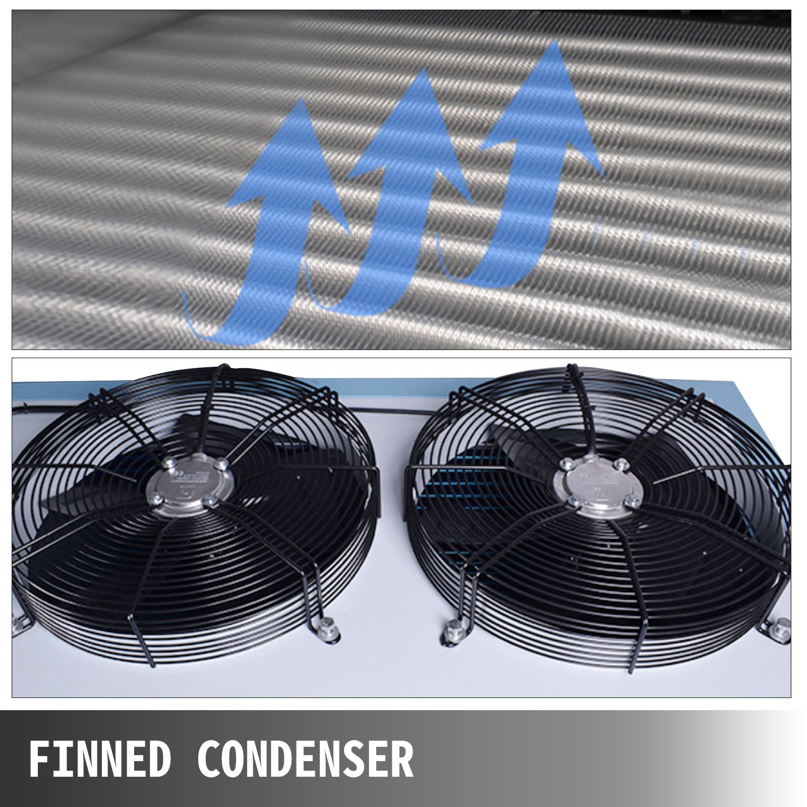 Enfriador De Agua 8t Enfriador Refrigerado Por Aire Compresor Vórtex 8hp