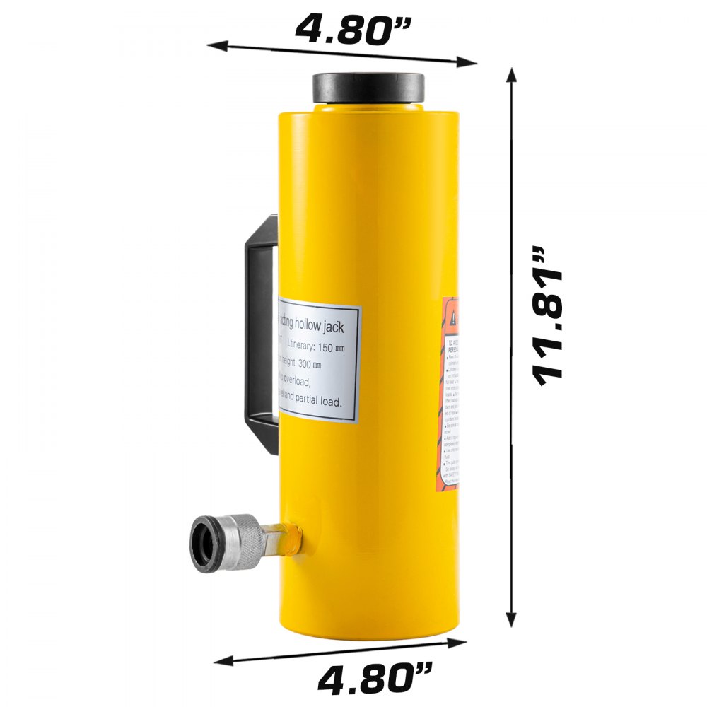 Gato De Cilindro Hidráulico Cilindro Hueco 20t Gato De Coche Tipo Separado