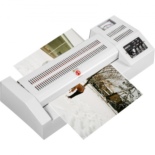 Vevor 320 Mm Plastificadora Térmica Laminadora De Documentos En Caliente Y Frío