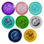 VEVOR Disc Golf Set, 8 Pack Disc Golf Starter Set, Beginners Flying Discs for Full-Body Strength Training, with Putter, Mid-Range, Driver, for Outdoor Backyard, Lawn, Beach, and Park